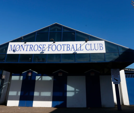 Montrose football club stadium entrance